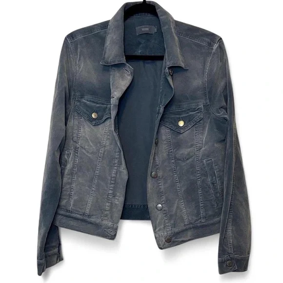 NWT CLOSED TWIST Blue Corduroy Denim Jacket — LARGE - Picture 4 of 7